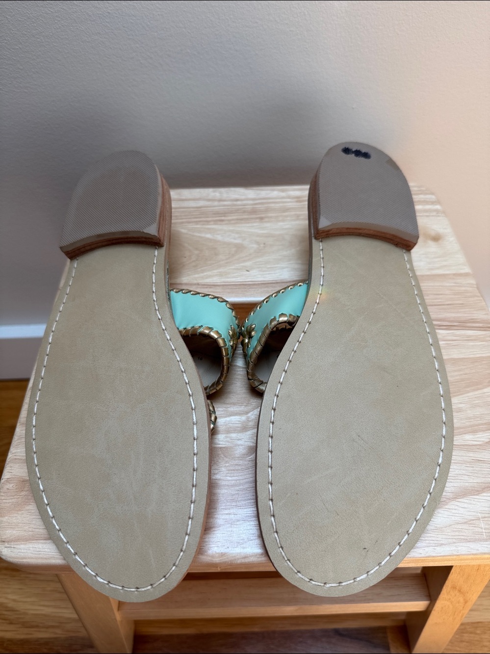 Jack Rogers “Classic Jacks” Mint Green - Picture 7 of 7